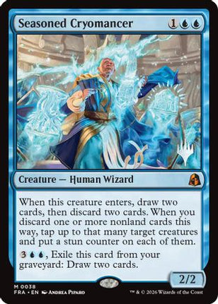 Seasoned Cryomancer (PPFRA-038) - Promo Pack: Reality Fracture Foil