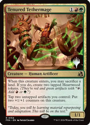 Tenured Tethermage (PPFRA-154) - Promo Pack: Reality Fracture Foil