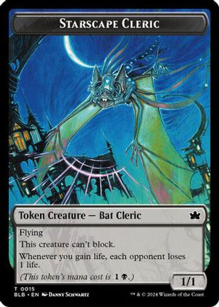Standard Cleric // Treasure Double-Sided Token (SOS-15 // 12) - Secrets of Strixhaven Foil