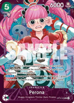 Perona (Extra Grand Battle for Stores Fall 2026) (OP14-033) - One Piece Promotion Cards Foil