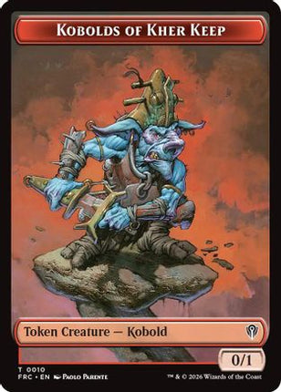 Kobolds of Kher Keep // Phyrexian Mite Double-Sided Token (FRC-10 // 16) - Commander: Reality Fracture