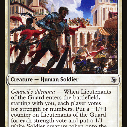 Lieutenants of the Guard (CN2-016) - Conspiracy: Take the Crown Foil