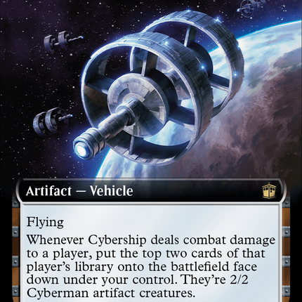Cybership (WHO-458) - Doctor Who: (Extended Art) Foil