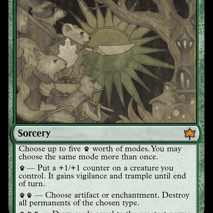 Season of Gathering (BLB-192) - Bloomburrow Foil
