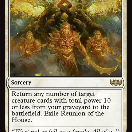 Reunion of the House (TDC-015) - Commander: Tarkir: Dragonstorm