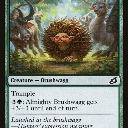 Almighty Brushwagg (IKO-143) - Ikoria: Lair of Behemoths