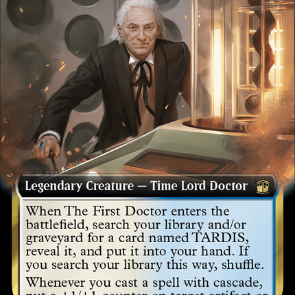 The First Doctor (WHO-414) - Doctor Who: (Extended Art)