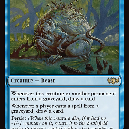 River Kelpie (TDC-166) - Commander: Tarkir: Dragonstorm