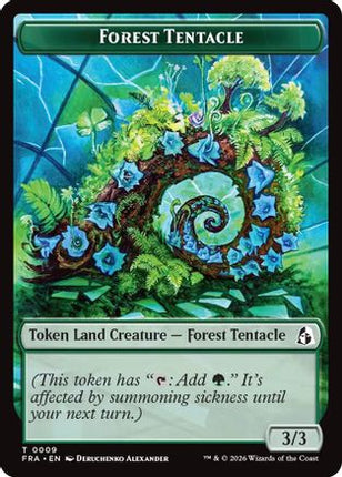 Forest Tentacle // Beast Double-Sided Token (FRA-9 // 8) - Reality Fracture