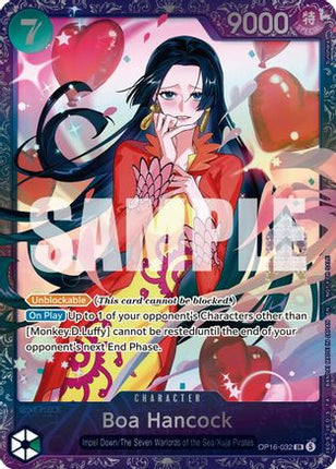 Boa Hancock (Treasure Cup August 2026) (OP16-032) - One Piece Promotion Cards Foil