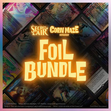 Secret Lair: Corn Maze Superdrop: Full Moon Foil Bundle