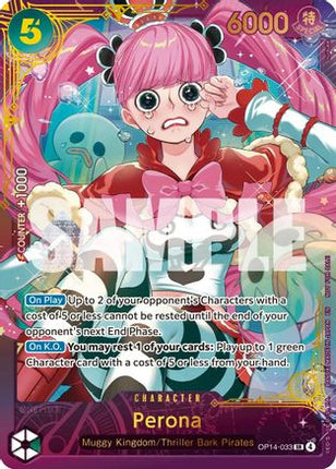 Perona (Large Scale Extra Grand Battle 2026) (OP14-033) - One Piece Promotion Cards Foil