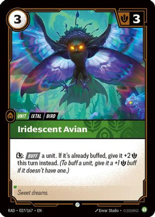 Iridescent Avian (027/167) - Radiance Foil
