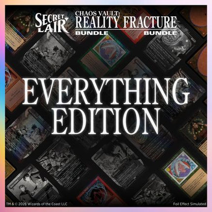 Secret Lair Chaos Vault: Reality Fracture Secret Lair Bundle - Bundle Everything Edition