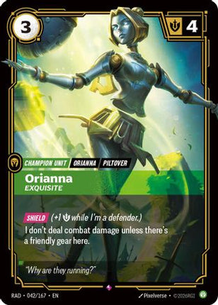 Orianna, Exquisite (042/167) - Radiance Foil