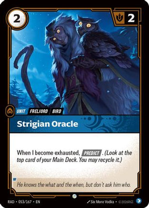 Strigian Oracle (053/167) - Radiance