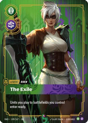 Riven, The Exile (149/167) - Radiance Foil