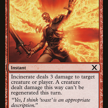 Incinerate (10E-213) - Tenth Edition