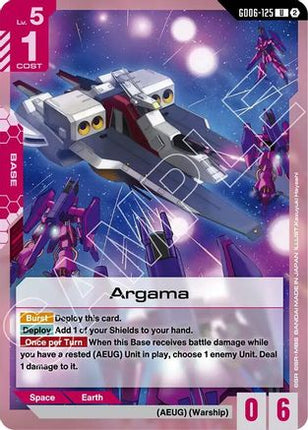 Argama (GD06-125) - Stardust Trails