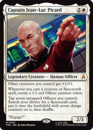 Captain Jean-Luc Picard (TRK-007) - Star Trek Foil