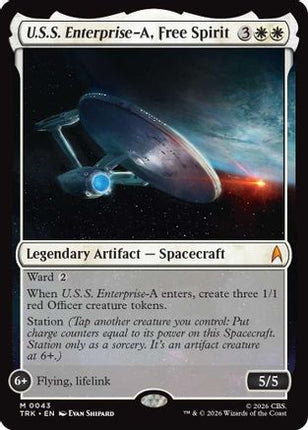 U.S.S. Enterprise-A, Free Spirit (TRK-043) - Star Trek