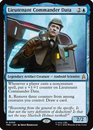 Lieutenant Commander Data (TRK-069) - Star Trek