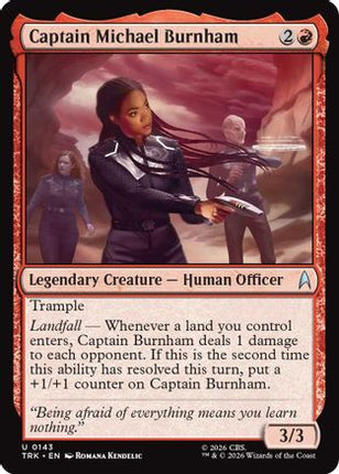 Captain Michael Burnham (TRK-143) - Star Trek