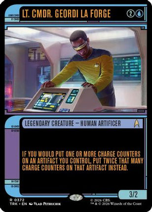 Lt. Cmdr. Geordi La Forge (Showcase) (TRK-372) - Star Trek