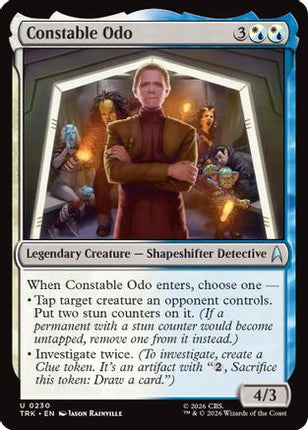 Constable Odo (TRK-230) - Star Trek Foil