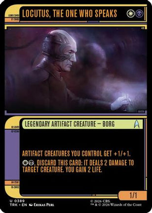 Locutus, the One Who Speaks (Showcase) (TRK-389) - Star Trek Foil
