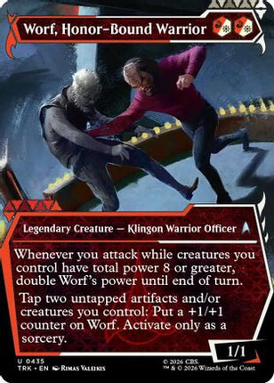 Worf, Honor-Bound Warrior (Showcase) (0435) (TRK-435) - Star Trek