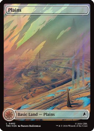 Plains (0482) (Surge Foil) (TRK-482) - Star Trek Foil