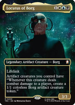 Locutus of Borg (Borderless) (TRC-209) - Commander: Star Trek