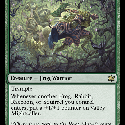 Valley Mightcaller (BLB-202) - Bloomburrow Foil