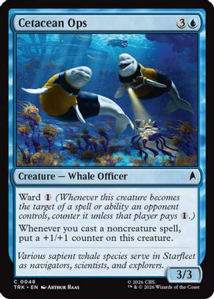 Cetacean Ops (TRK-048) - Star Trek Foil