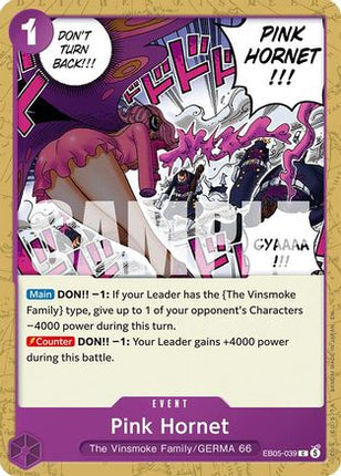 Pink Hornet (EB05-039) - Extra Booster: One Piece Heroines Edition Vol. 2