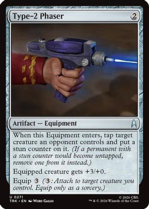 Type-2 Phaser (TRK-271) - Star Trek Foil