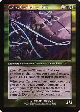 Calix, Guided by Fate (Retro Frame) (SLD-7151) - Secret Lair Drop Series Foil