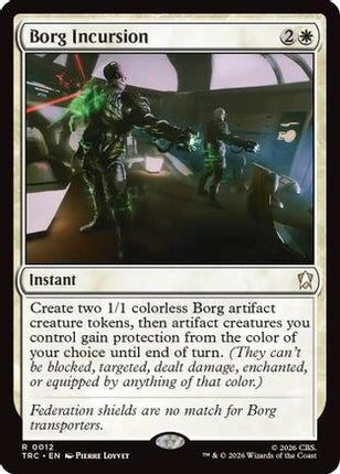 Borg Incursion (Surge Foil) (TRC-012) - Commander: Star Trek Foil