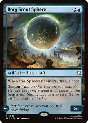 Borg Scout Sphere (TRC-036) - Commander: Star Trek