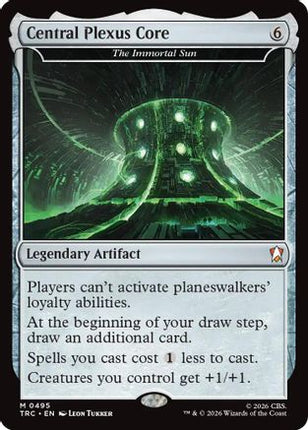 Central Plexus Core (Surge Foil) (TRC-495) - Commander: Star Trek Foil