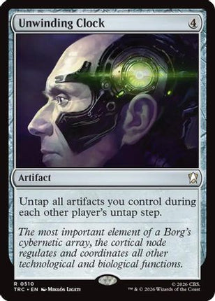 Unwinding Clock (Surge Foil) (TRC-510) - Commander: Star Trek Foil