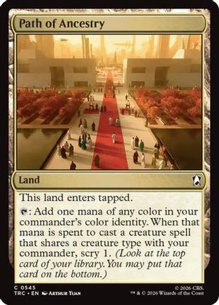 Path of Ancestry (TRC-545) - Commander: Star Trek