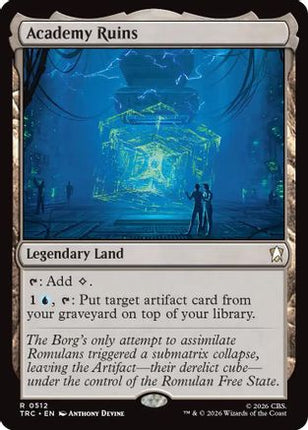 Academy Ruins (Surge Foil) (TRC-512) - Commander: Star Trek Foil