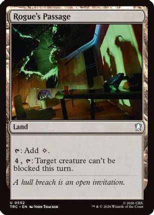 Rogue's Passage (Surge Foil) (TRC-552) - Commander: Star Trek Foil