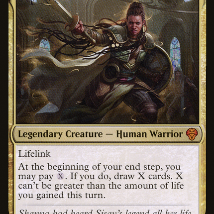 Shanna, Purifying Blade (DMU-218) - Dominaria United Foil