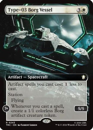 Type-03 Borg Vessel (Extended Art) (TRC-243) - Commander: Star Trek