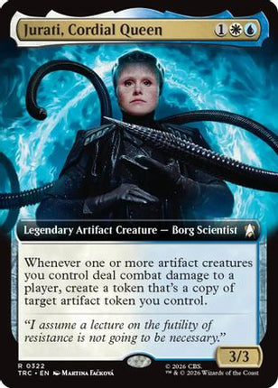 Jurati, Cordial Queen (Extended Art) (TRC-322) - Commander: Star Trek
