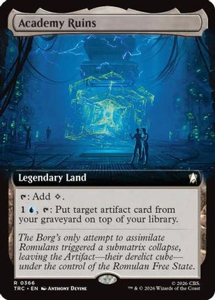 Academy Ruins (Extended Art) (TRC-366) - Commander: Star Trek