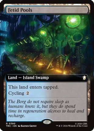 Fetid Pools (Extended Art) (TRC-380) - Commander: Star Trek